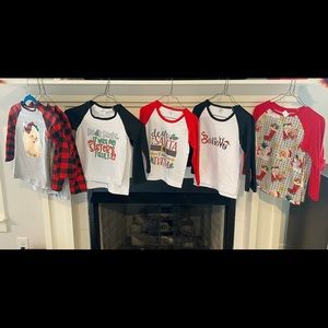 Kids Christmas Shirts! All NWT.